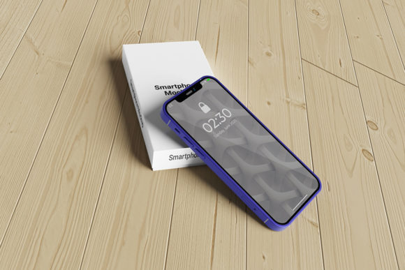 Box Smartphone Mockup