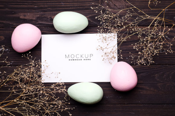 Elevate Your Spring Branding with Colorful Easter Eggs and Flowers Mockups: A Complete Design Guide