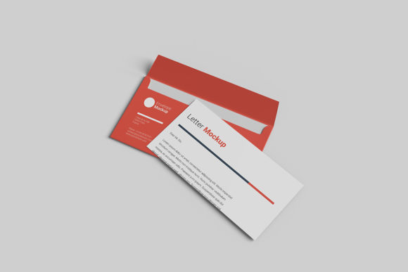 Envelope and Letter Mockup