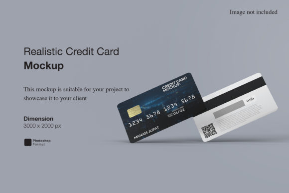 Realistic Credit Card Mockup
