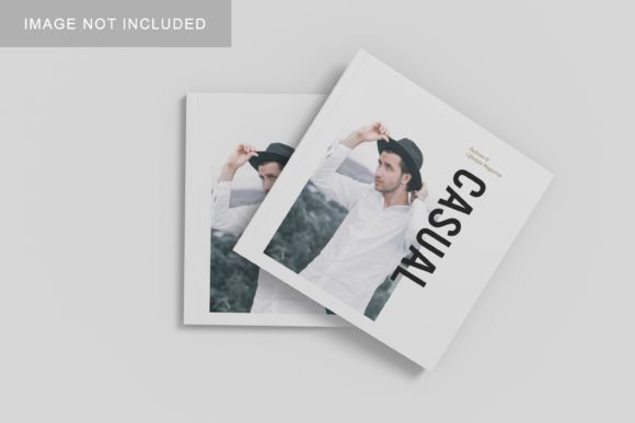 Square Magazine Mockup V4: Professional Presentation Made Simple