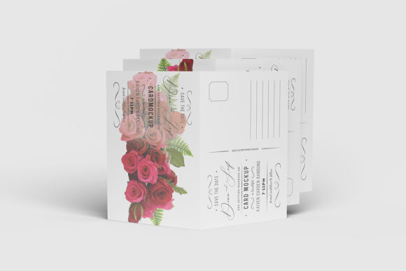 Wedding Card Mockup